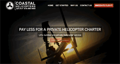 Desktop Screenshot of coastalcopters.com